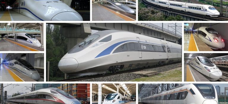 The Evolution of Chinese High Speed Trains – from Zero to 480km/h+